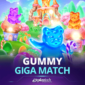 Gummy Giga Match slot game at BigBunny Casino